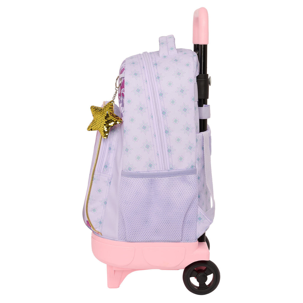 Schulrucksack mit Rädern Wish Lila 33 X 45 X 22 cm