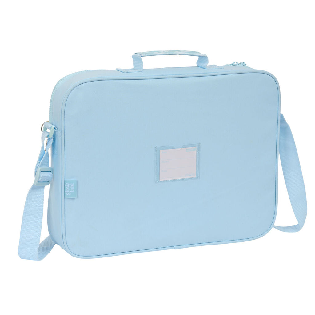 Schultasche Glow Lab Cisnes Hellblau 38 x 28 x 6 cm