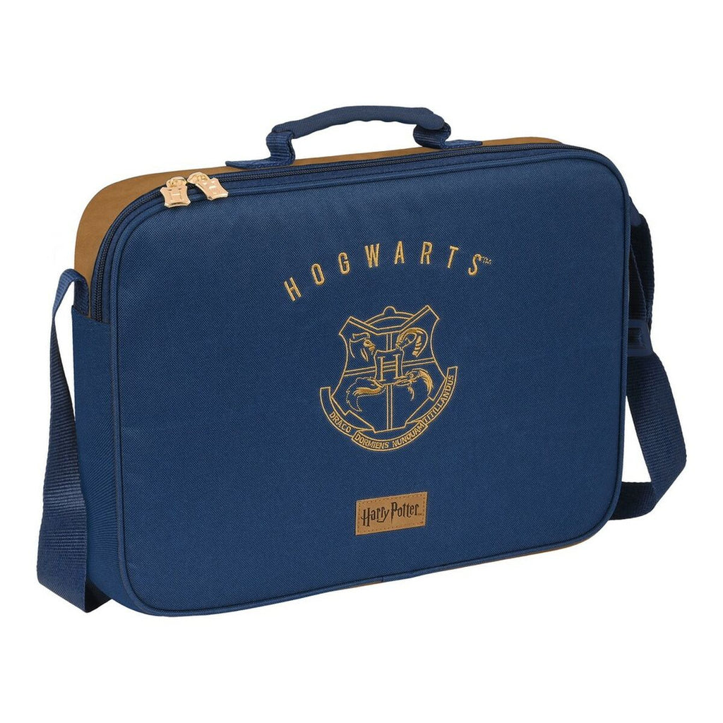 Schultasche Harry Potter Magical Braun Marineblau (38 x 28 x 6 cm)