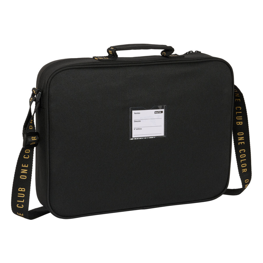 Schultasche Real Madrid C.F. Schwarz 38 x 28 x 6 cm