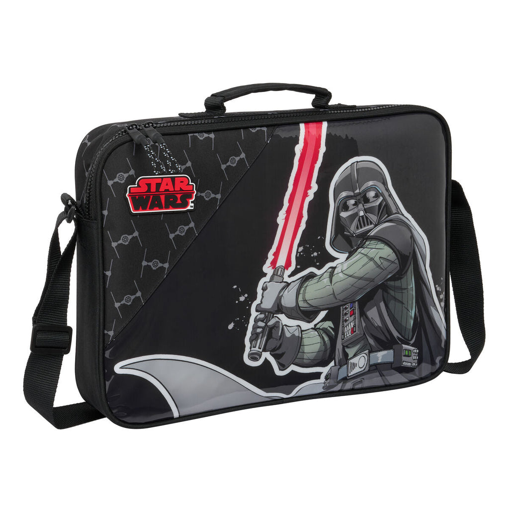 Schultasche Star Wars The fighter Schwarz 38 x 28 x 6 cm