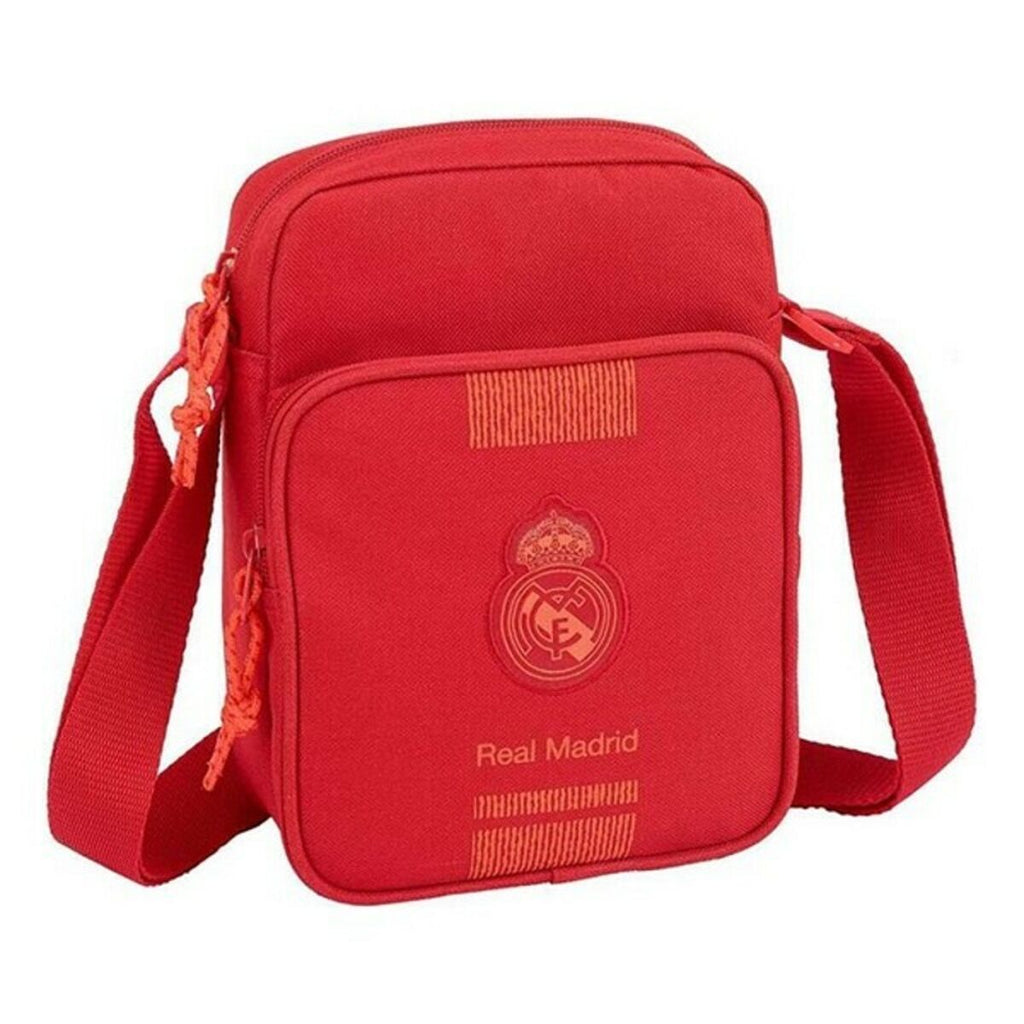 Schultertasche Real Madrid C.F. Rot (16 x 22 x 6 cm)