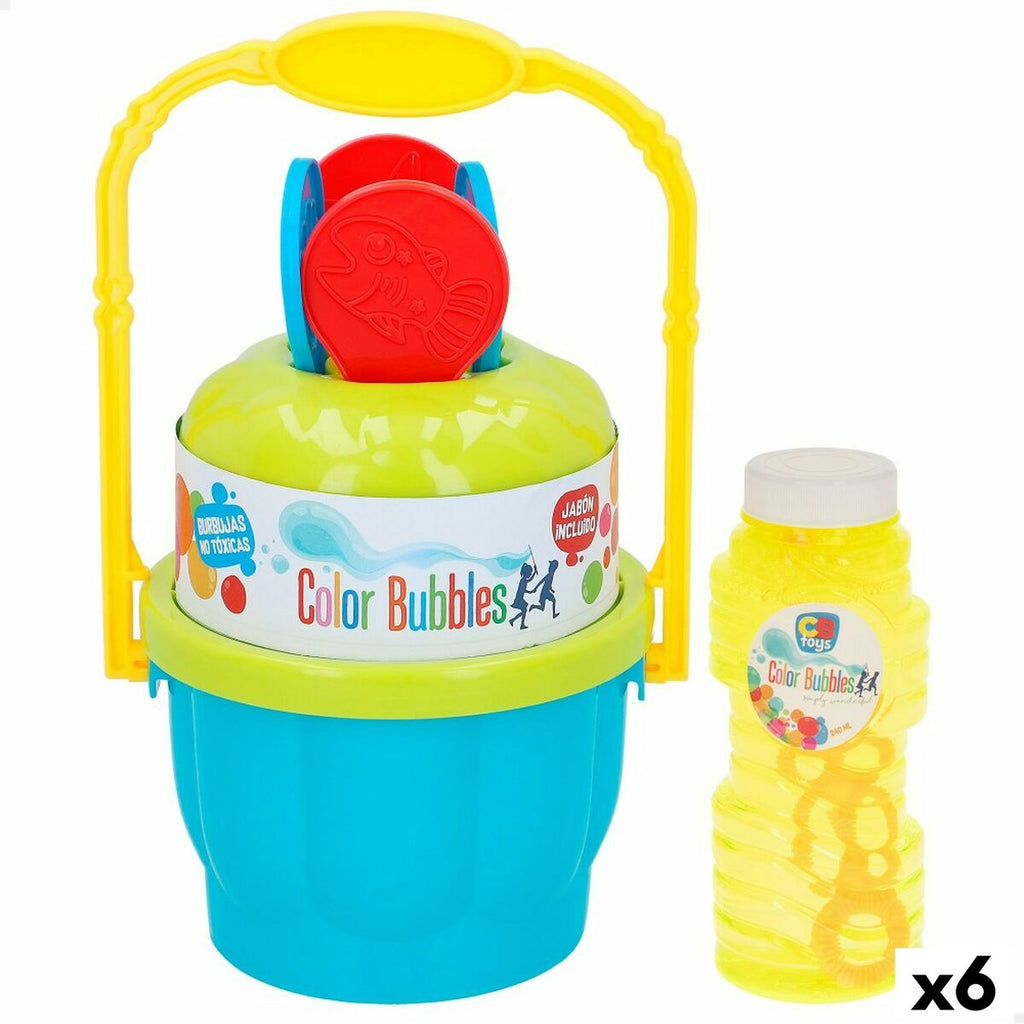 Seifenblasen Spiel Colorbaby 240 ml 17,5 x 28 x 13,5 cm (6 Stück)