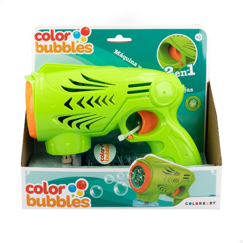 Seifenblasen Spiel Colorbaby Color Bubbles 150 ml grün 20 x 16,5 x 8 cm (6 Stück)