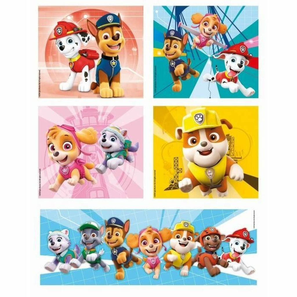 Set mit 10 Puzzeln The Paw Patrol Clementoni Supercolor 330 Stücke