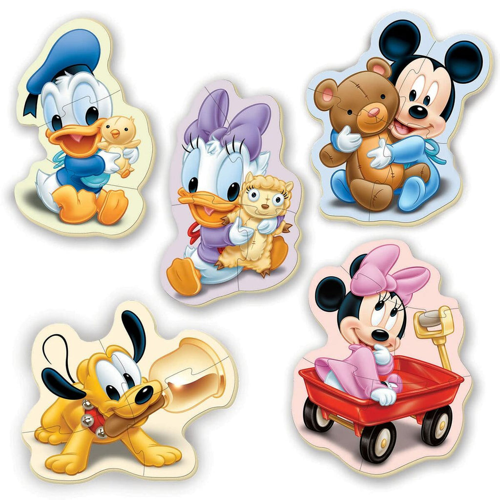 Set mit 5 Puzzeln Mickey Mouse