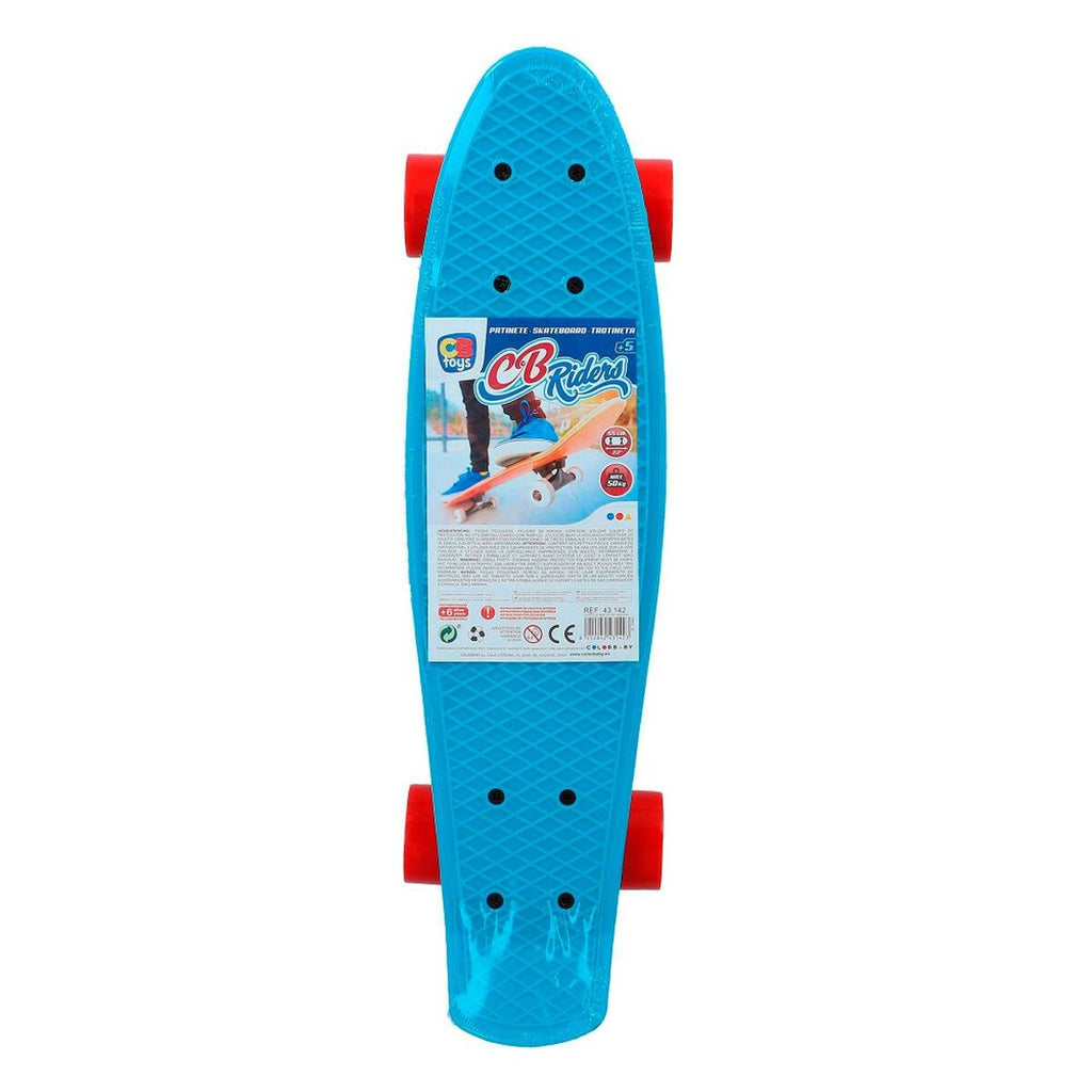 Skateboard Colorbaby Blau (6 Stück)