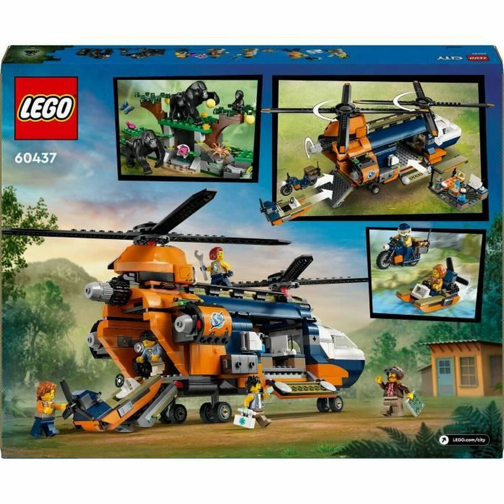 Spielset Fahrzeuge Lego 60437 Dschungel