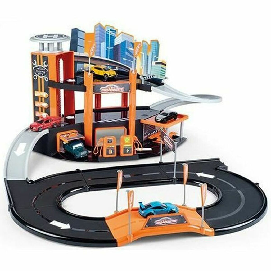 Spielset Fahrzeuge Majorette Garage Motor City Plus