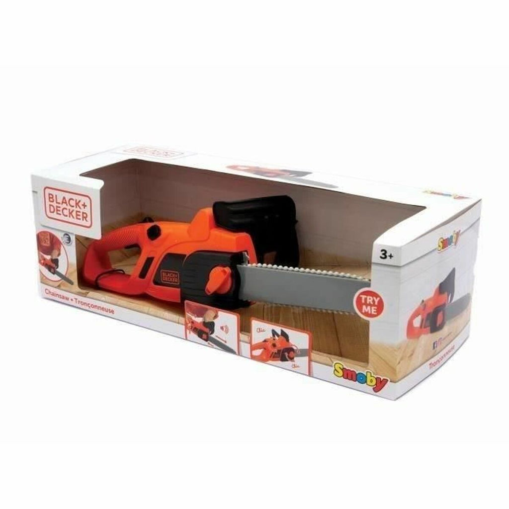 Spielzeug-Kettensäge Smoby Black + Decker