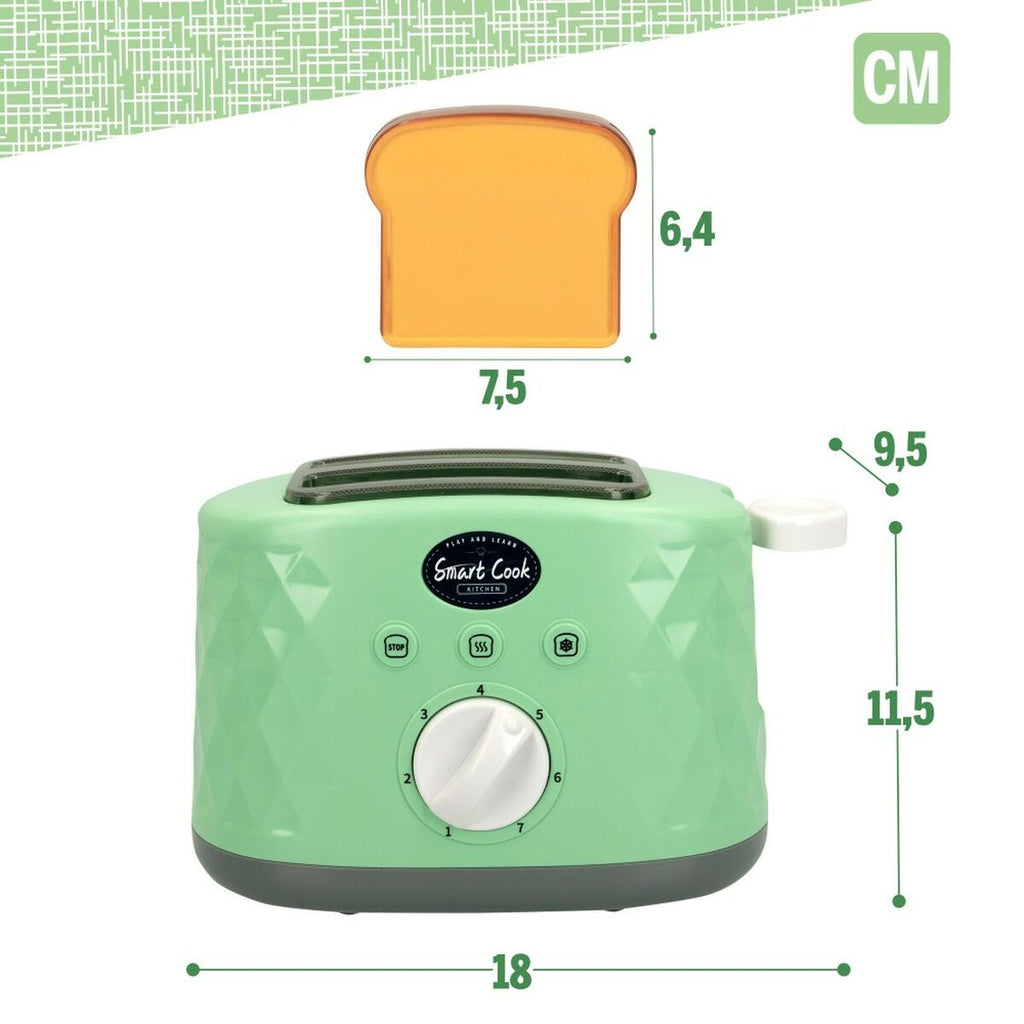 Spielzeug-Toaster Colorbaby Sound 18 x 11,5 x 9,5 cm (6 Stück)