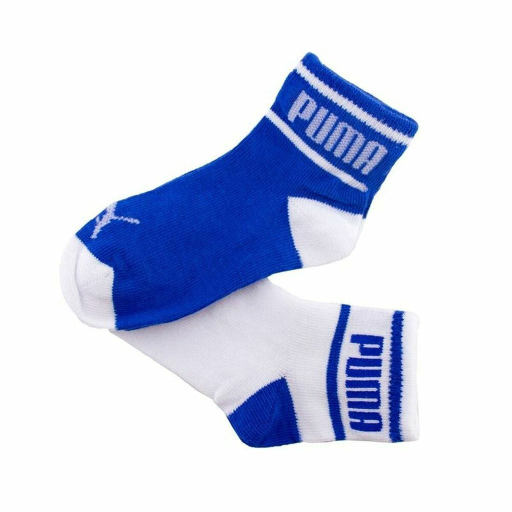 Sportsocken Puma Wording x2 Blau Unisex