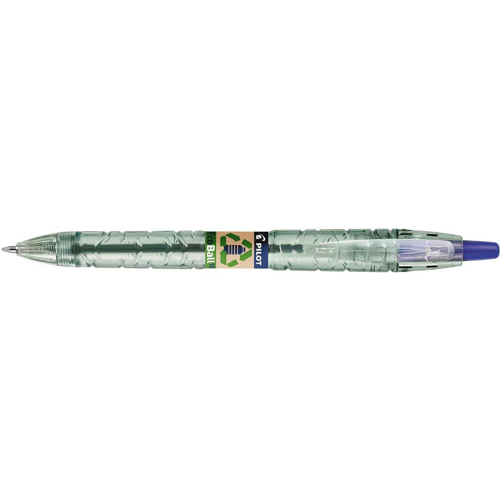 Stift Pilot Ecoball Wiederverwerteter Kunststoff Blau 1 mm (10 Stück)