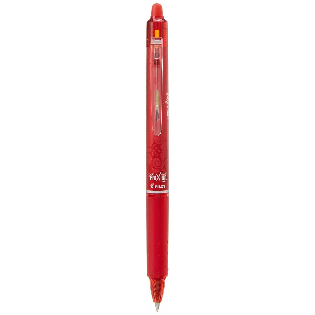 Stift Pilot Frixion Clicker Löschbare Tinte Rot 0,4 mm 12 Stück