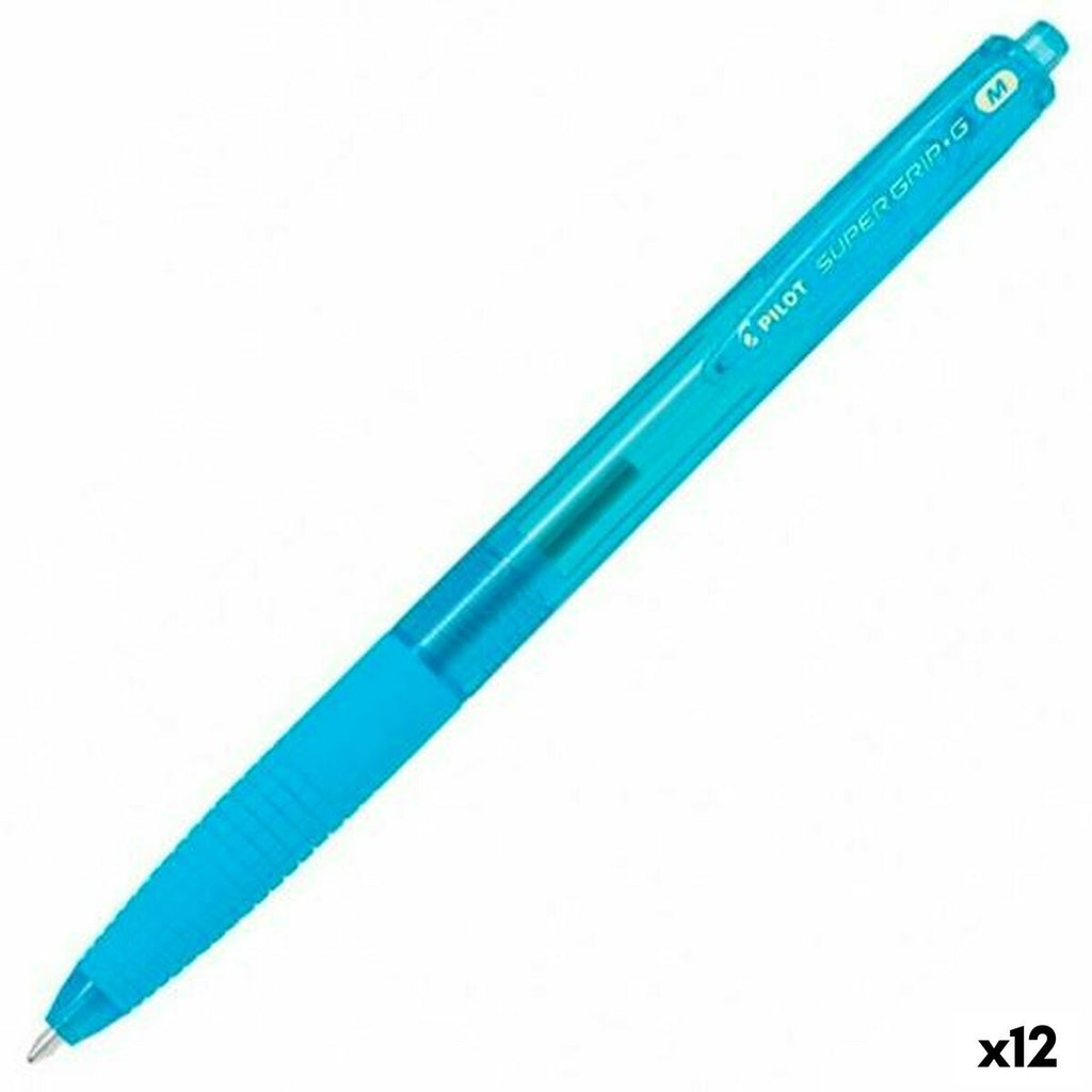 Stift Pilot Supergrip türkis 0,4 mm (12 Stück)