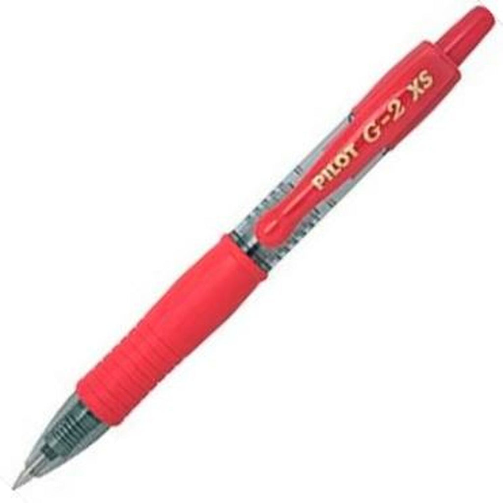 Stift Roller Pilot G-2 XS Einziehbar Rot 0,4 mm (12 Stück)