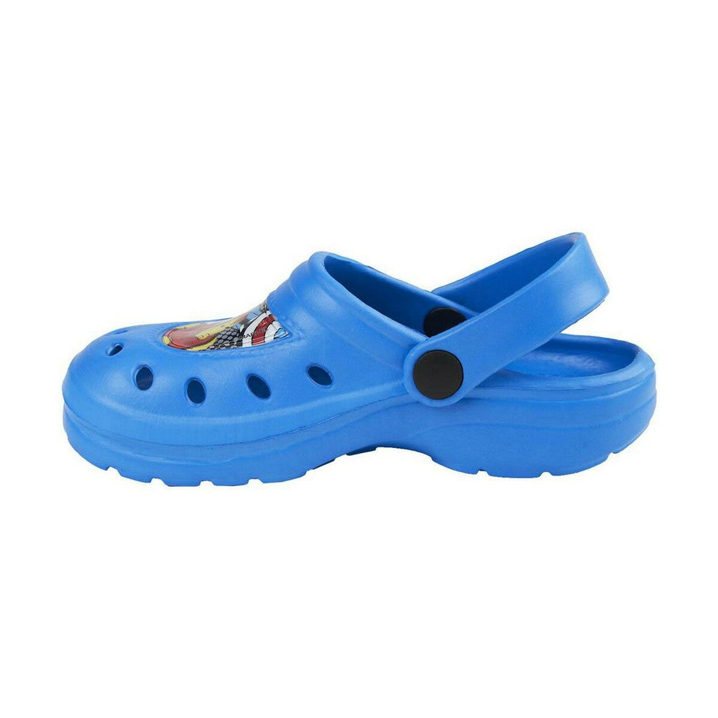 Strandclogs The Avengers Blau