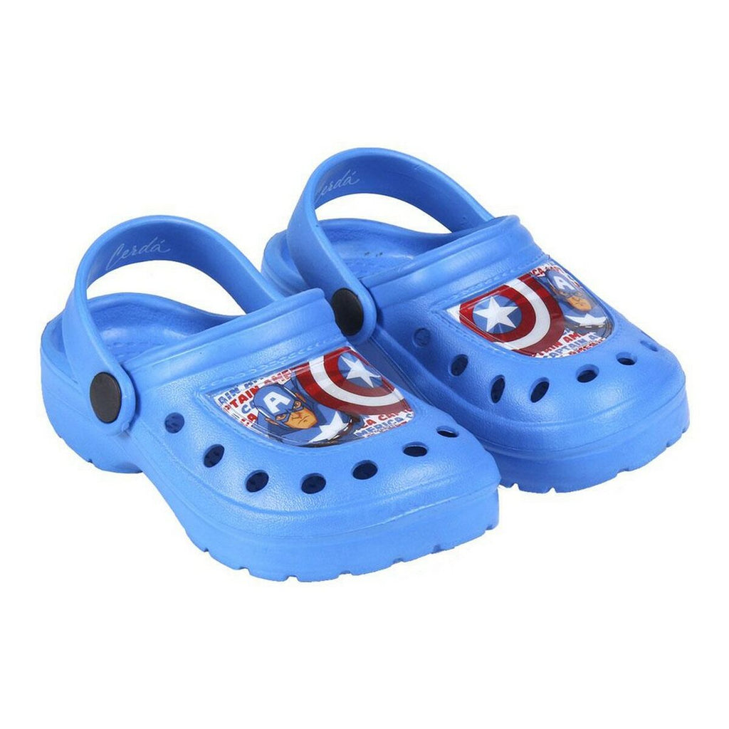 Strandclogs The Avengers Blau