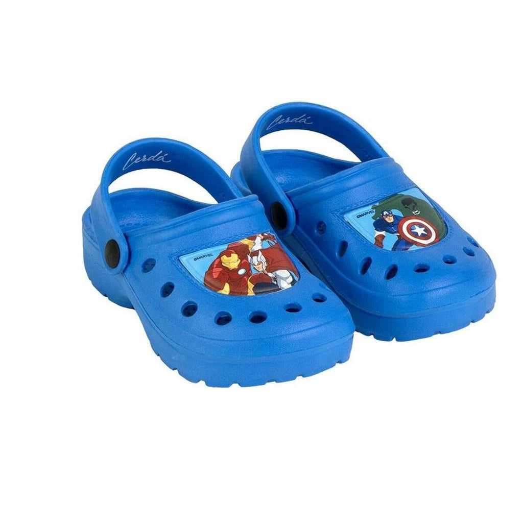 Strandclogs The Avengers Blau