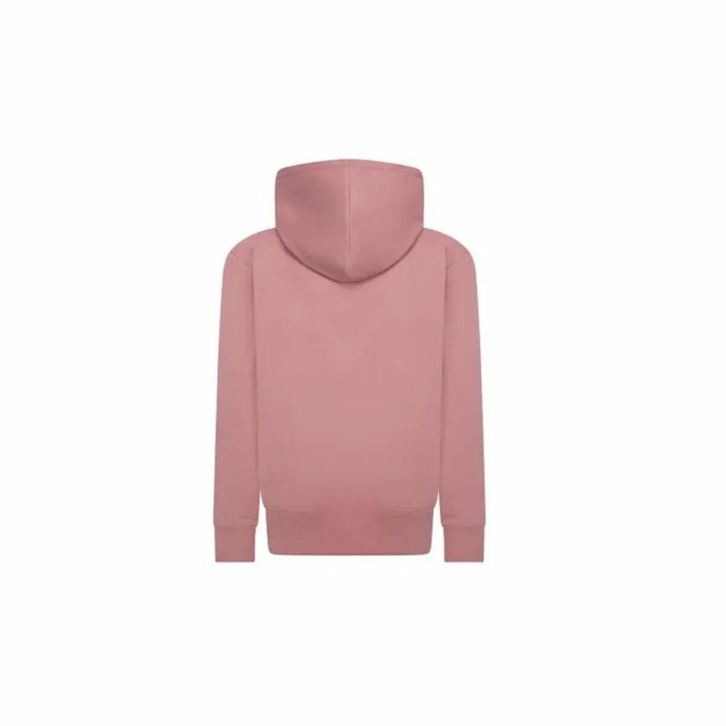 Sweatshirt mit Kapuze für Mädchen Jordan Jumpman Sustainable Weiß Rosa