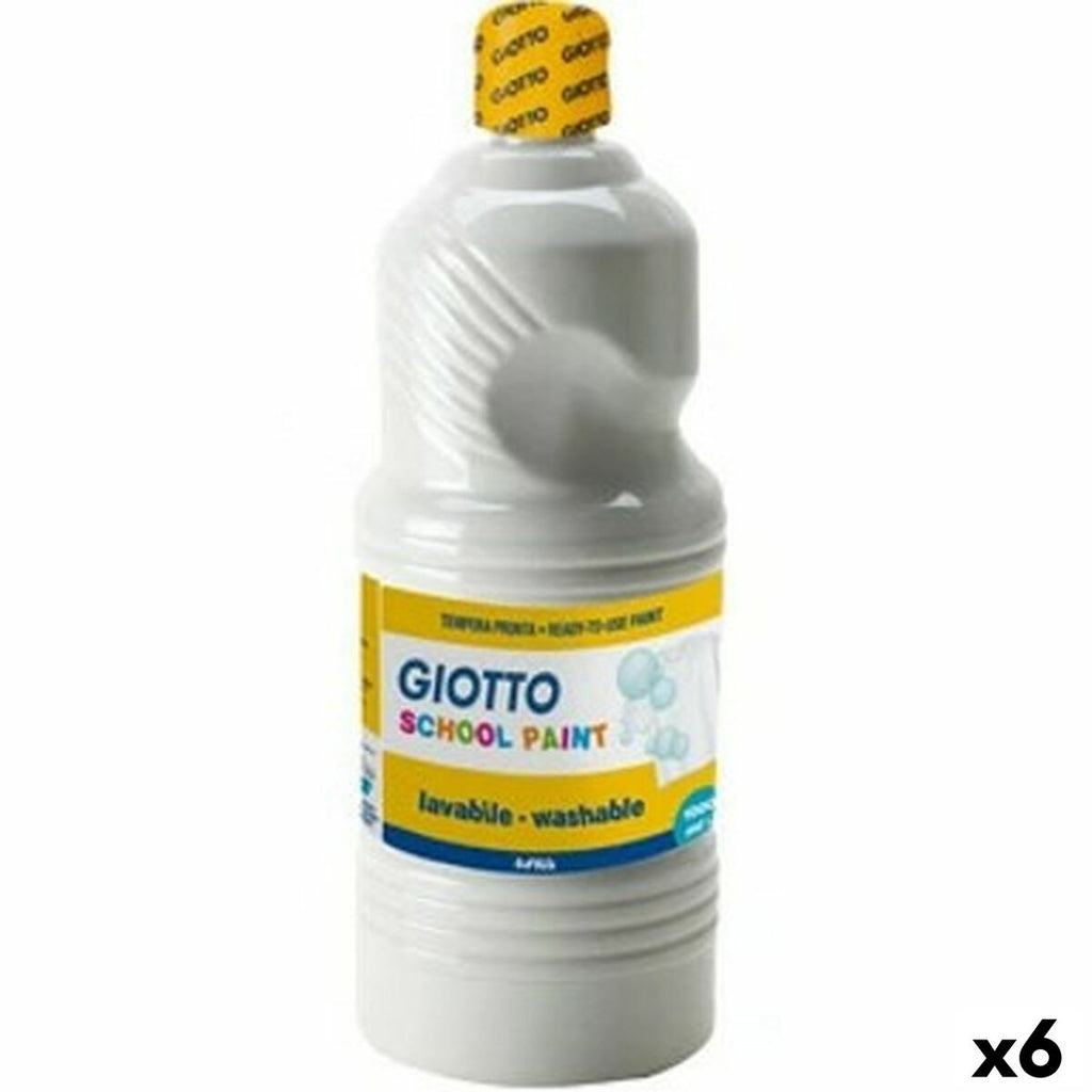 Tempera Giotto Weiß 1 L (6 Stück)