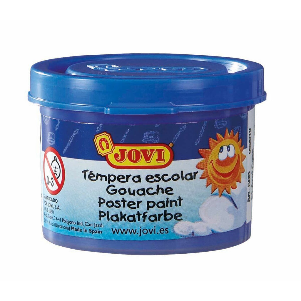 Tempera Jovi 50324 Dunkelblau Holz Papier Stoff Pappe 35 ml 5 Stück