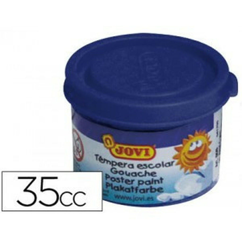 Tempera Jovi 50324 Dunkelblau Holz Papier Stoff Pappe 35 ml 5 Stück