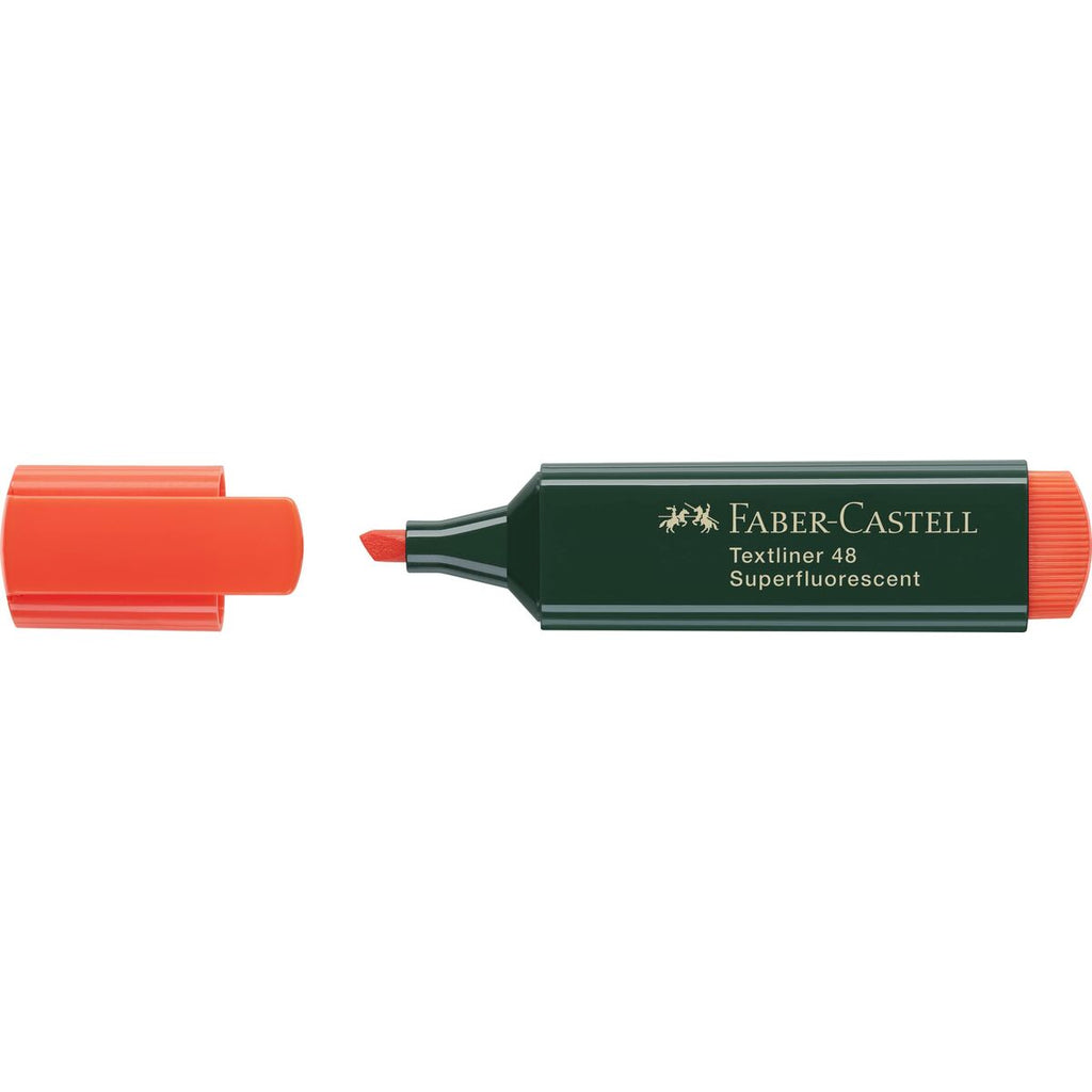 Textmarker Faber-Castell 154815 Orange 10 Stücke (10 Stück)