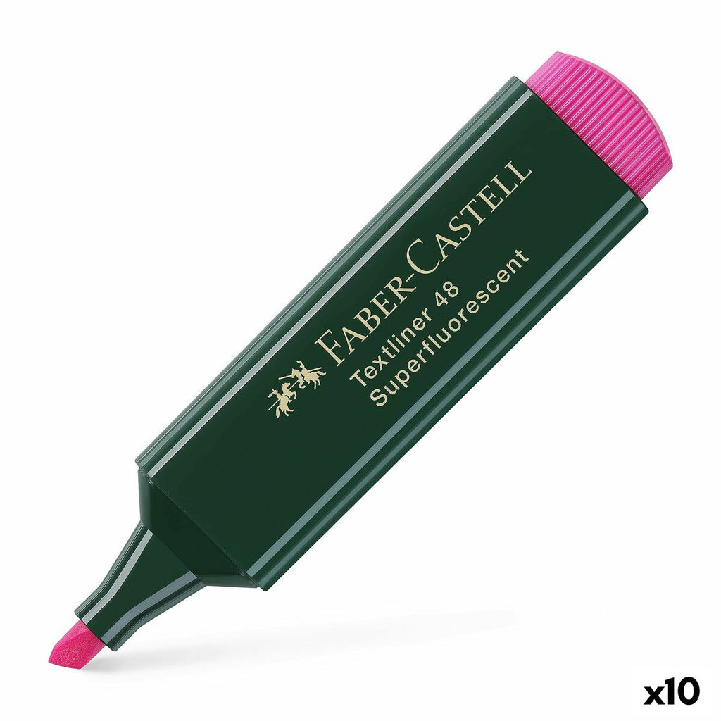 Textmarker Faber-Castell 154828 Rosa Pink 10 Stücke (10 Stück)