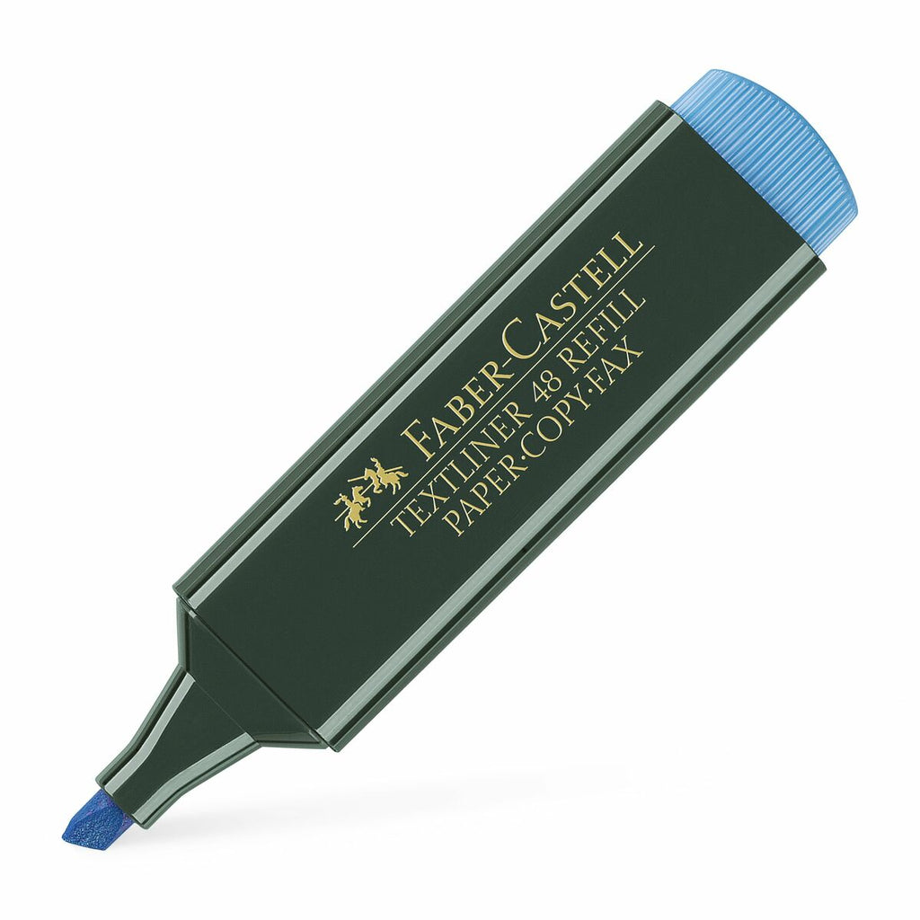 Textmarker Faber-Castell 154851 Blau Blau/Grün (10 Stück)