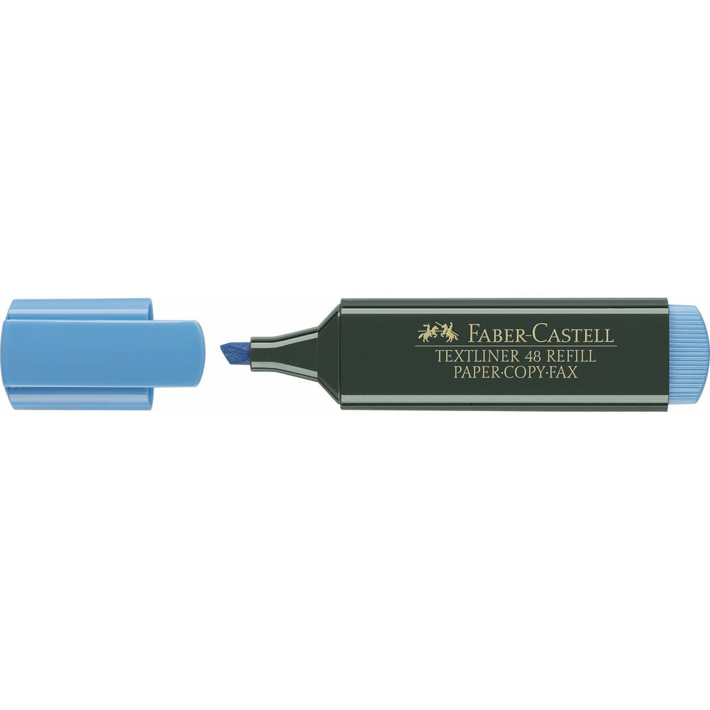 Textmarker Faber-Castell 154851 Blau Blau/Grün (10 Stück)