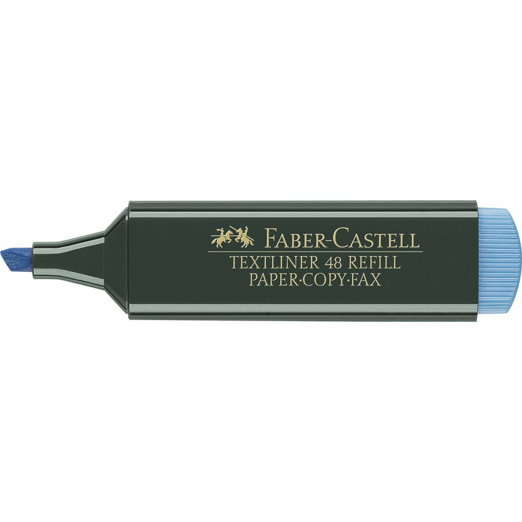 Textmarker Faber-Castell 154851 Blau Blau/Grün (10 Stück)