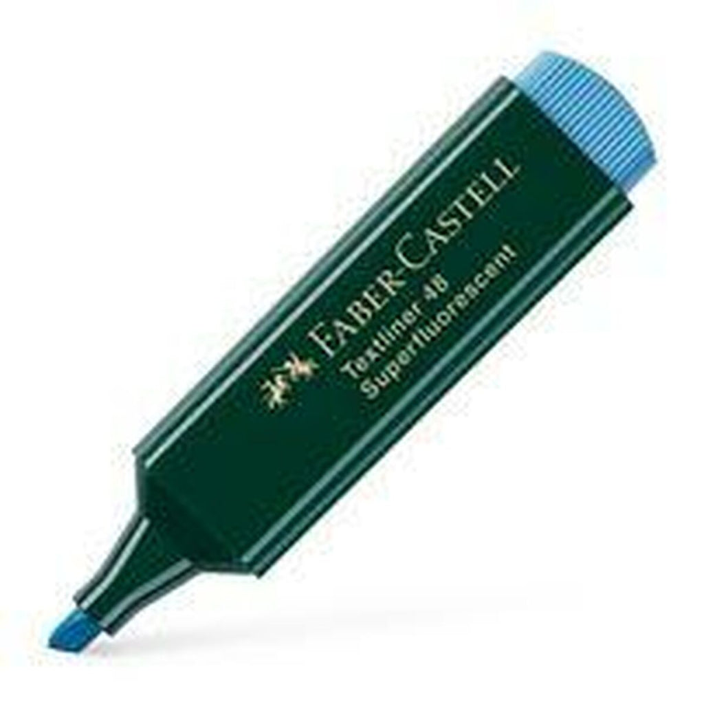 Textmarker Faber-Castell 154851 Blau Blau/Grün (10 Stück)