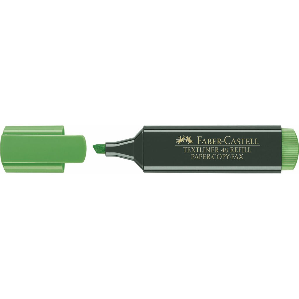 Textmarker Faber-Castell 154863 grün 48 Stücke (10 Stück)