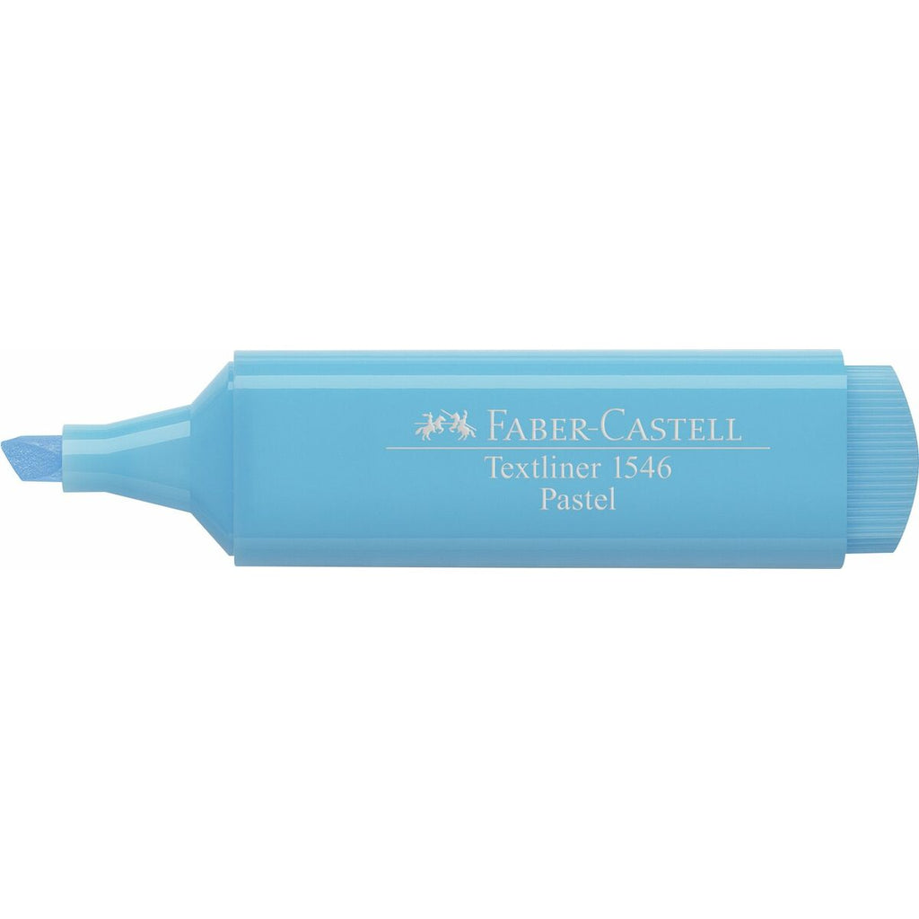 Textmarker Faber-Castell P Textliner 1546 Pastel Blau (10 Stück)