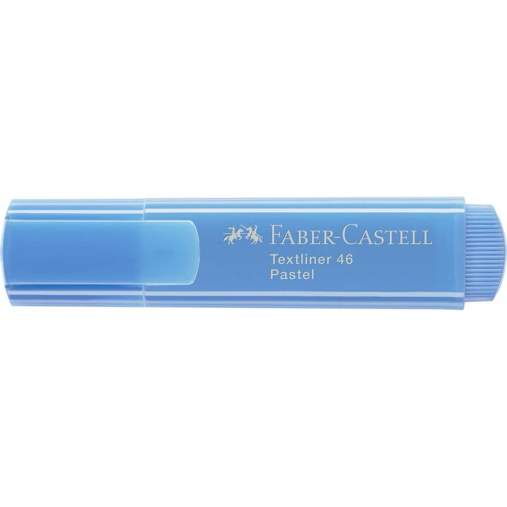 Textmarker Faber-Castell Textliner 1546 Kuchen Azul Océano (10 Stück)