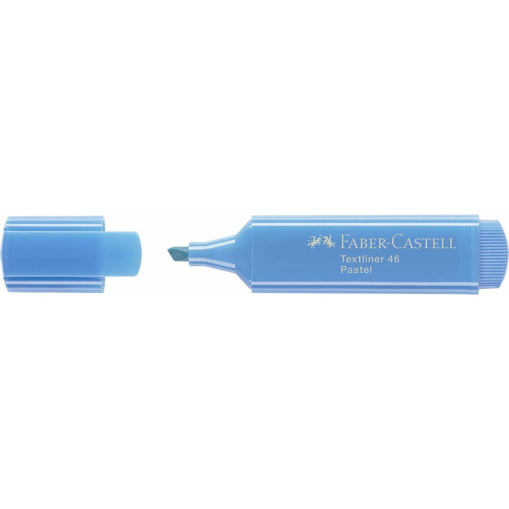 Textmarker Faber-Castell Textliner 1546 Kuchen Azul Océano (10 Stück)