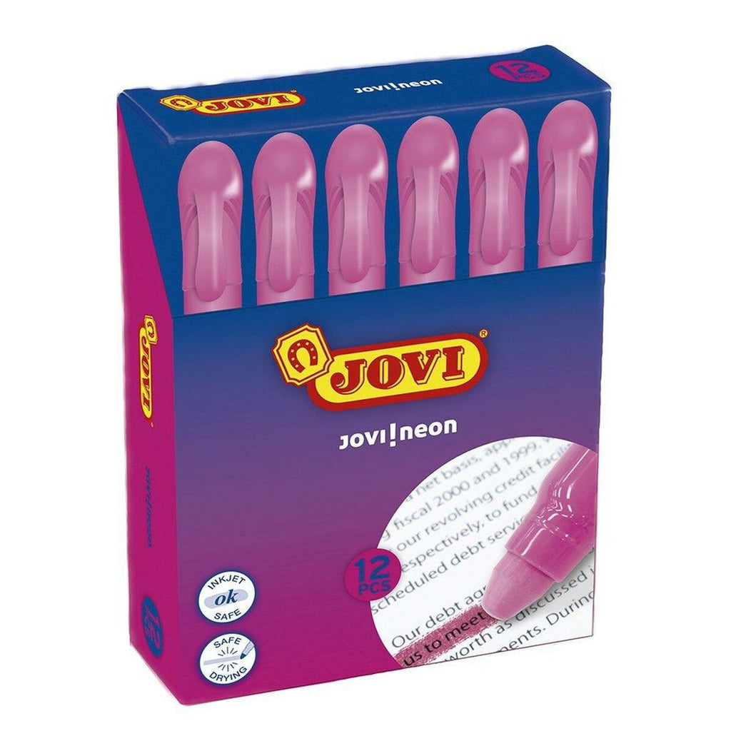 Textmarker Jovi Jovi!neon Pink 12 Stücke