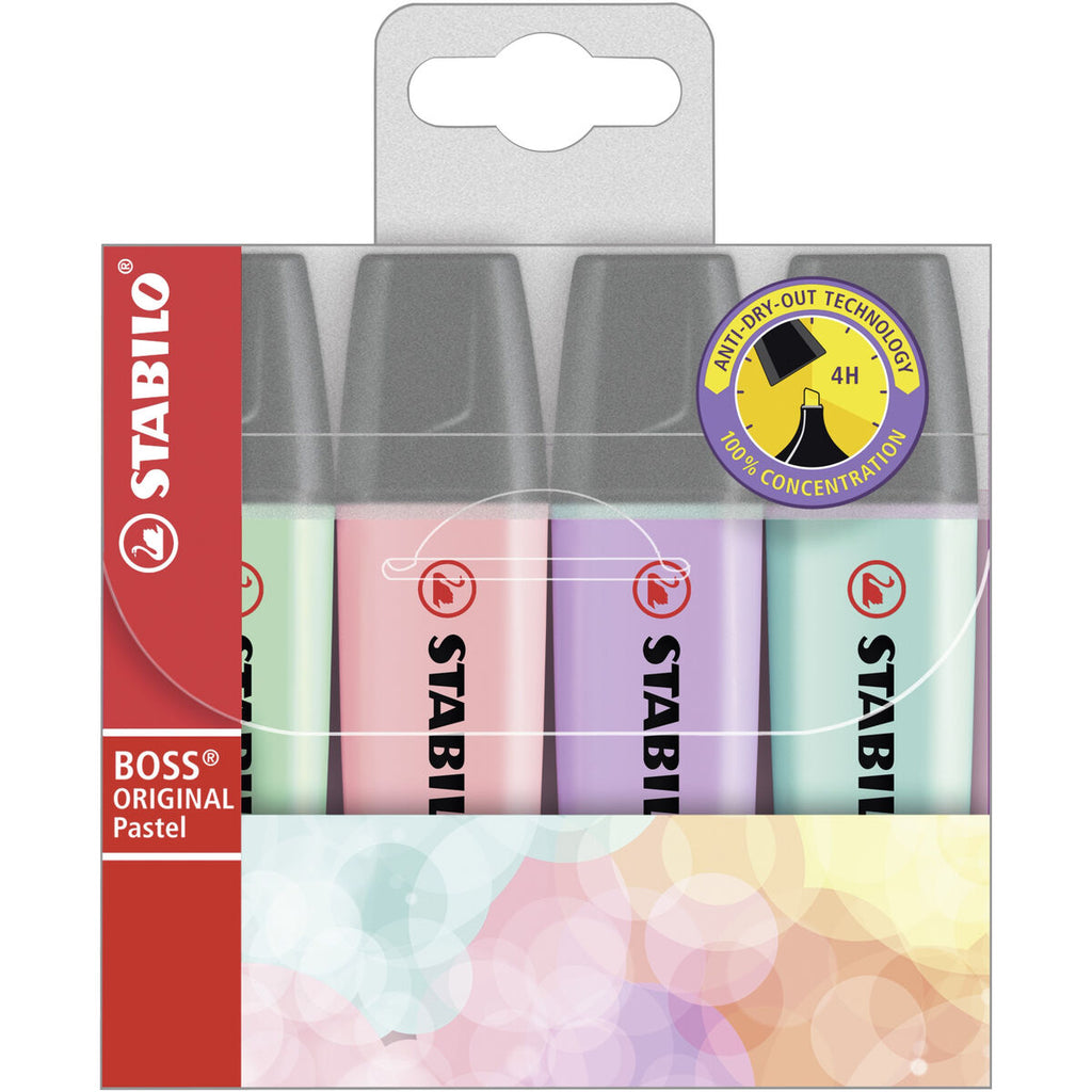 Textmarker Stabilo Boss Original Pastel Bunt