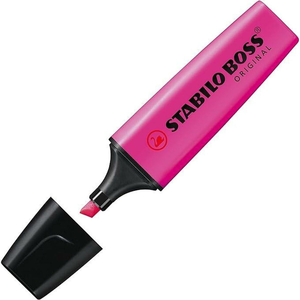 Textmarker Stabilo Violett Magenta (10 Stück)