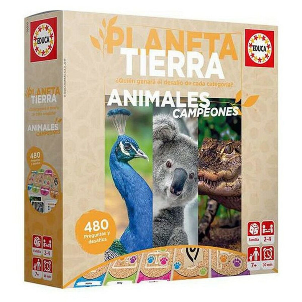 Tischspiel Animal Champions Educa 18708 (ES)