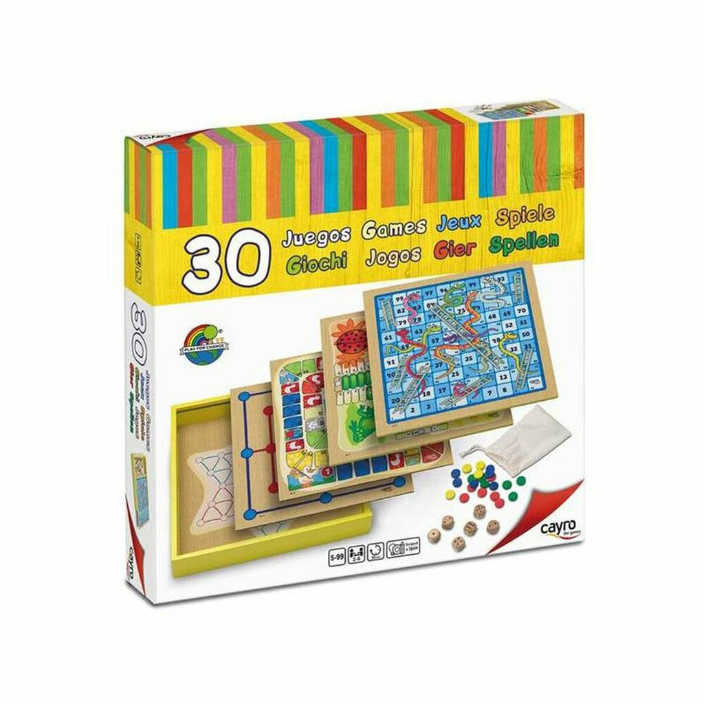 Tischspiel Cayro 30 Games (31 x 31 x 5.5 cm) 31 x 31 x 5,5 cm