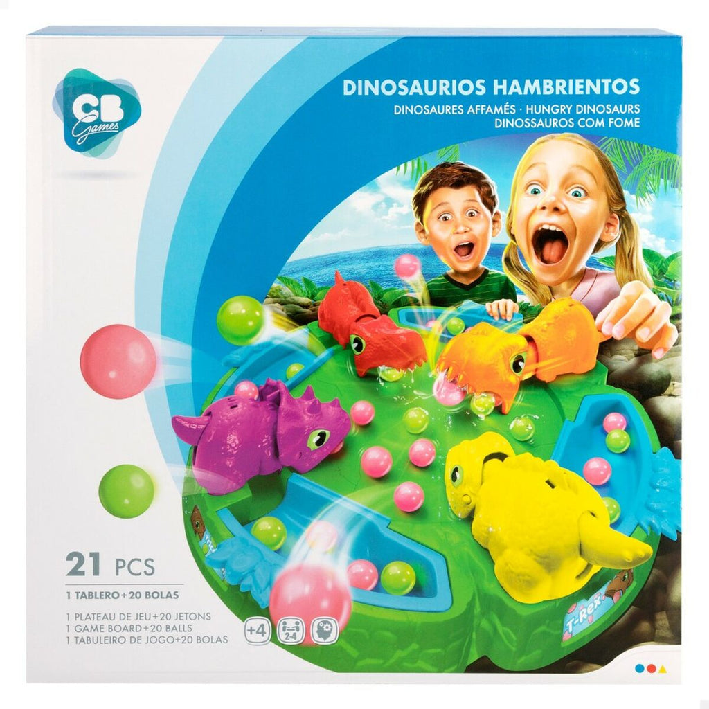 Tischspiel Colorbaby Dinosaurier (6 Stück)