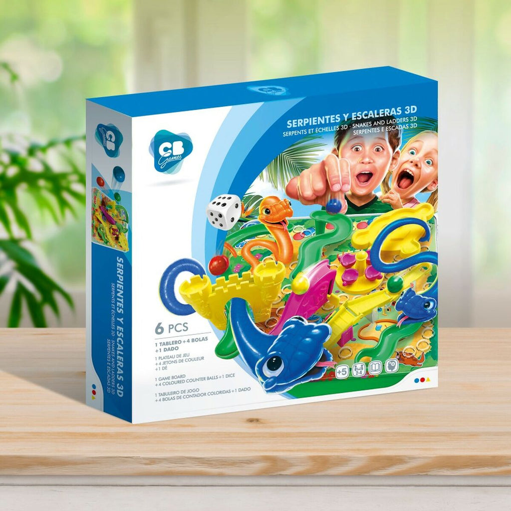 Tischspiel Colorbaby Treppen 3D (6 Stück)