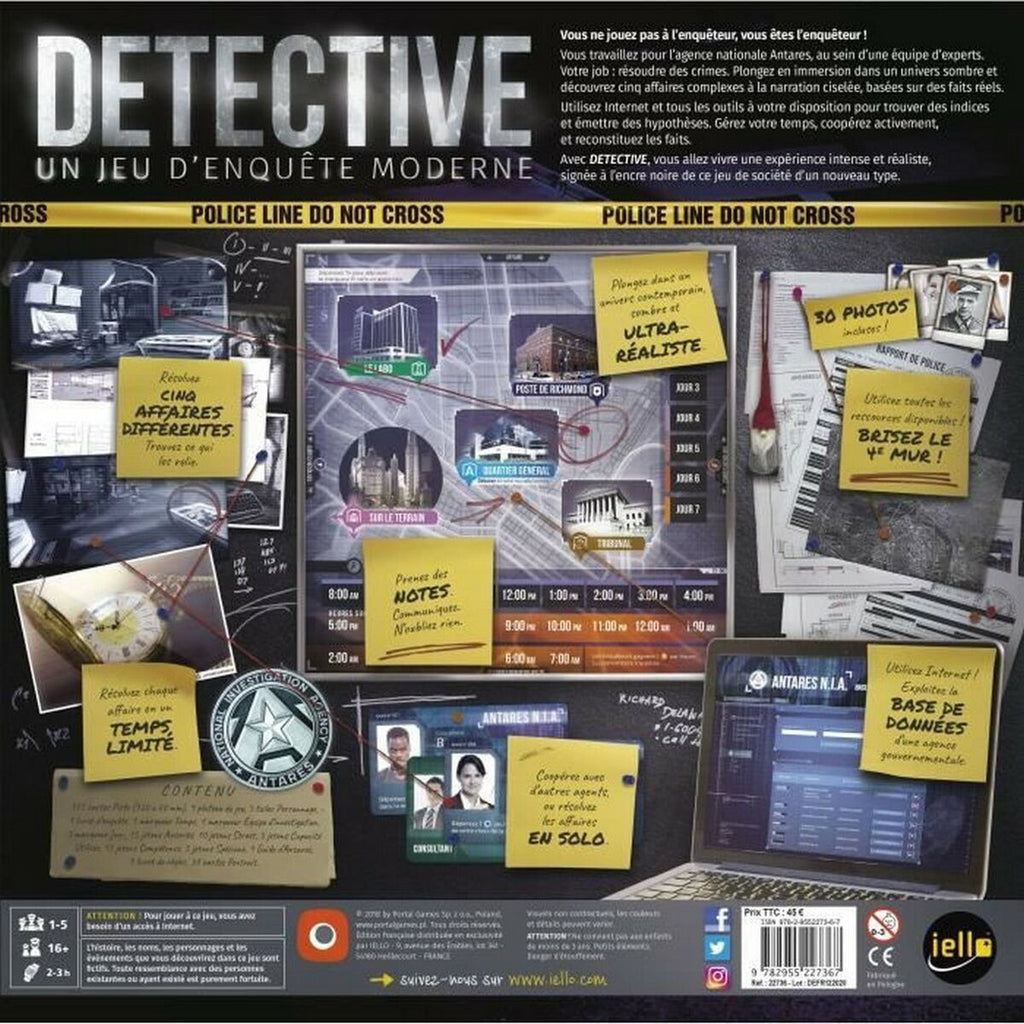 Tischspiel Iello Detective FR