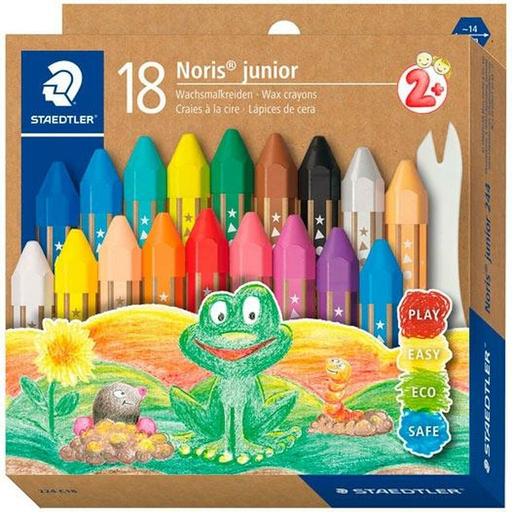 Wachstifte bunt Staedtler Noris Bunt 6 Stücke