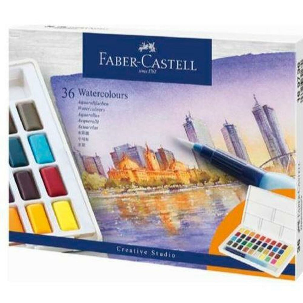 Wasserfarbenset Faber-Castell Creative Studio (8 Stück)