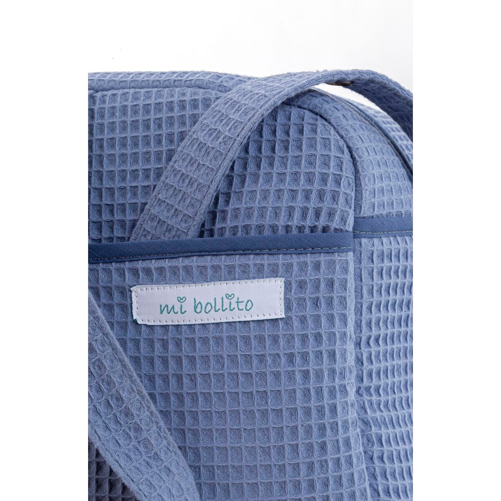 Wickeltasche Mi bollito Blau 15 x 30 x 45 cm