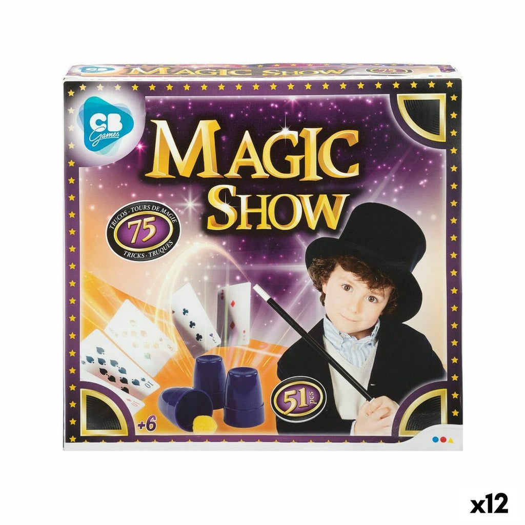 Zauberspiel Colorbaby Magic Show ES (12 Stück)