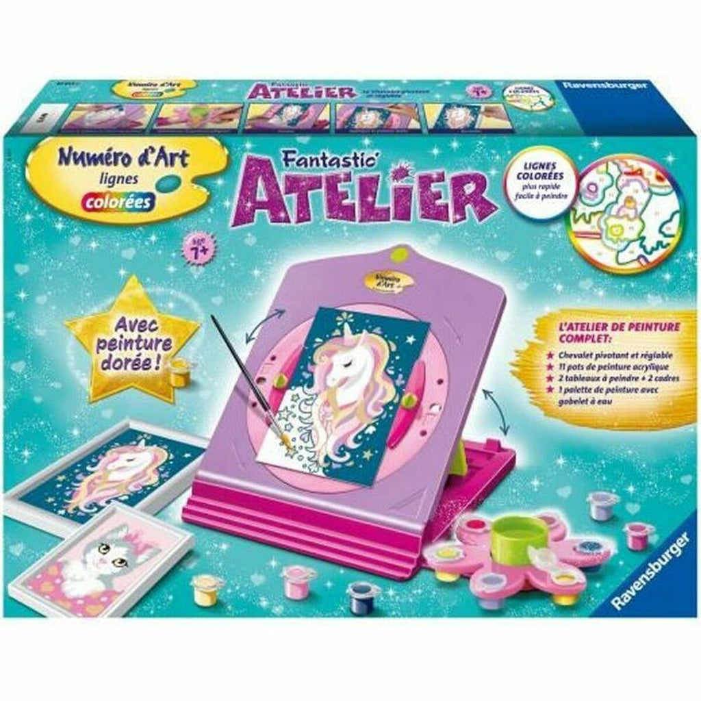 Zeichnungen zum Ausmalen Ravensburger Fantastic 'Atelier Art Number